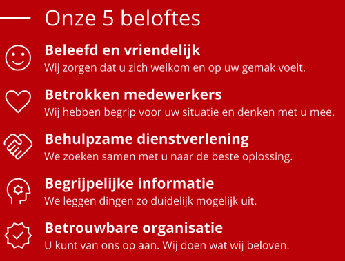 onze 5 beloftes